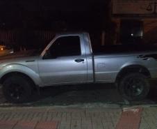 Durante Operação Múltiplos, PM prende dupla e recupera caminhonete na RMC