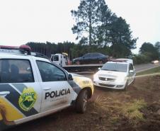 Autores de roubo são presos e carro com cigarros contrabandeados é apreendido pela PM no Sudoeste paranaense