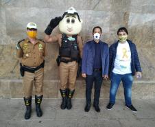 Polícia Militar e Corpo de Bombeiros participam da campanha Cesta Solidária do Governo do estado