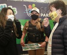 Polícia Militar e Corpo de Bombeiros participam da campanha Cesta Solidária do Governo do estado