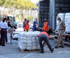 Polícia Militar e Corpo de Bombeiros participam da campanha Cesta Solidária do Governo do estado