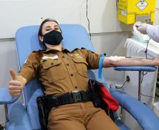 BPRv faz doação de sangue em alusão a campanha Maio Amarelo
