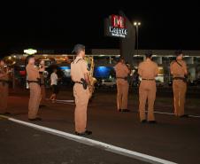 Banda da PM se apresenta em Fazendinha e Água Verde