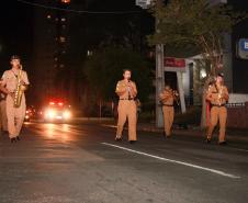 Banda da PM se apresenta em Fazendinha e Água Verde