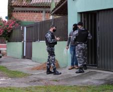 Polícia Militar cumpre 12 mandados judiciais contra o tráfico de drogas no Litoral