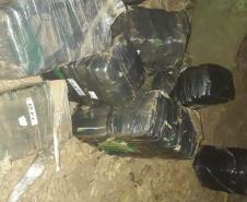 Em Foz do Iguaçu, PM apreende mais de 315 quilos de maconha e homem acaba preso
