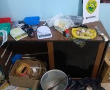BPFron apreende 29 quilos de maconha, crack e materiais contrabandeados no Oeste do estado