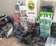 BPFron apreende 29 quilos de maconha, crack e materiais contrabandeados no Oeste do estado