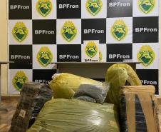 BPFron apreende 117 quilos de maconha e U$ 50 mil em notas no Oeste do estado