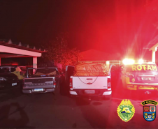 No Oeste do estado, PM apreende dois carros carregados com cigarros contrabandeados