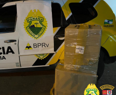 Batalhão Rodoviário apreende diversos produtos contrabandeados do Paraguai, em ações distintas, no Norte e Noroeste do Paraná