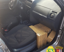 BPRv apreende carga de maconha avaliada em R$ 200 mil no Noroeste do estado