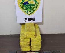 No Sudoeste do estado, PM encaminha 12 pessoas e apreende mais de 28 quilos de drogas