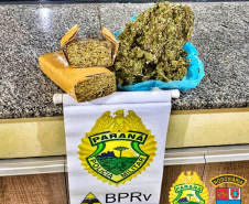 Em ações separadas, Batalhão Rodoviário apreende produtos contrabandeados e drogas, no Noroeste do Paraná