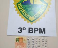 No Sudoeste do estado, PM encaminha 12 pessoas e apreende mais de 28 quilos de drogas