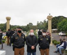 Batalhão de Cascavel, no Oeste do estado, inaugura o primeiro Memorial dos Patronos do Paraná