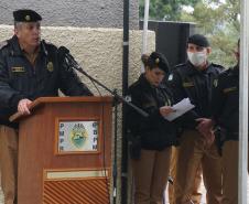 Batalhão de Cascavel, no Oeste do estado, inaugura o primeiro Memorial dos Patronos do Paraná