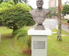 Batalhão de Cascavel, no Oeste do estado, inaugura o primeiro Memorial dos Patronos do Paraná