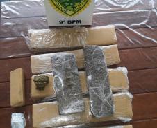 Em Matinhos (PR), PM prende casal e apreende mais de 6,7 quilos de drogas em situações distintas