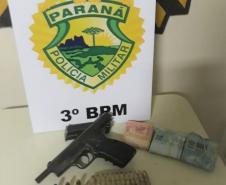 Sete foragidos da justiça são presos e quatro armas de fogo apreendidas pela PM no Sudoeste do Paraná