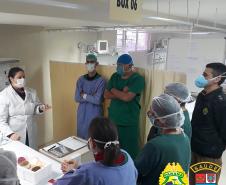 Profissionais do HPM recebem capacitação para enfrentamento ao coronavírus