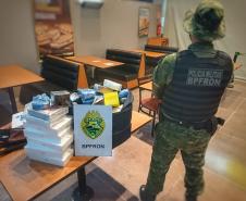 Quase uma tonelada de drogas foi apreendida pela PM no Oeste do estado durante a Operação Metrópolis; prejuízo de mais de R$ 4 milhões