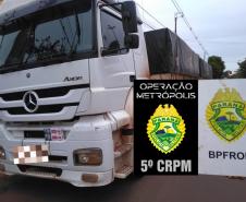 Quase uma tonelada de drogas foi apreendida pela PM no Oeste do estado durante a Operação Metrópolis; prejuízo de mais de R$ 4 milhões