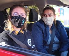 Colégio da PM arrecada 1,5 tonelada de alimentos em Drive Thru Solidário na Capital do estado