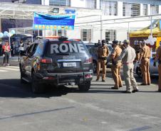 Colégio da PM arrecada 1,5 tonelada de alimentos em Drive Thru Solidário na Capital do estado