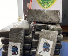 BPRv apreende mais de meia tonelada de maconha ao atender ocorrências distintas no Noroeste do estado