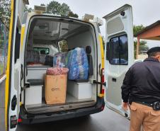 Batalhão do Centro-Sul do estado arrecada cobertores para Hospitais e casas de apoio 