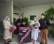 Batalhão do Centro-Sul do estado arrecada cobertores para Hospitais e casas de apoio 