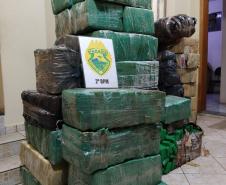 Mais de uma tonelada de maconha é apreendida em Santo Antônio da Platina (PR)