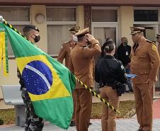 Batalhão do Centro-Sul do estado comemora 31 anos de criação em Guarapuava (PR)