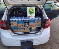 Em situações distintas, BPFron apreende garrafas de vinho, de azeite de oliva e desodorantes contrabandeados no Sudoeste do estado