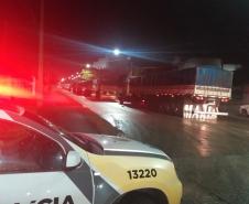 Furtos de carga de caminhões em Paranaguá caem 91% com a Operação Carga Segura no Litoral