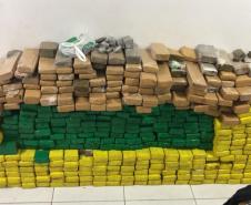 Quase meia tonelada de maconha é encontrada pelo BOPE em Fazenda Rio Grande, na RMC