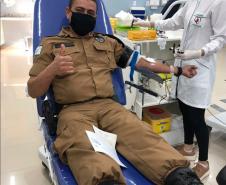 Em comemoração aos 52 anos de criação, Batalhão da PM promove campanha de doação de sangue