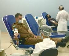 Em comemoração aos 52 anos de criação, Batalhão da PM promove campanha de doação de sangue
