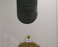 BPFron apreende 44 quilos de maconha no Oeste do estado