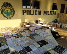 Três homens são presos após PM encontrar 398 caixas de vinhos contrabandeados da Argentina no Sudoeste do estado