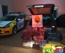 Adolescente tenta fugir da PM com 337 quilos de maconha, mas acaba apreendido em Guaíra