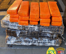 BPRv apreende 60 quilos de maconha ao abordar carro que estava em guincho no Noroeste do estado