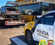BPRv apreende 60 quilos de maconha ao abordar carro que estava em guincho no Noroeste do estado
