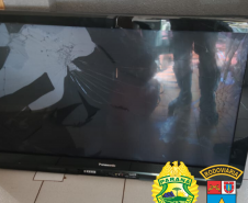 BPRv prende dupla que tentou fugir da abordagem após furtar= casa no Noroeste do estado