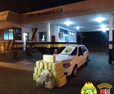 BPRv apreende R$ 1 milhão em maconha durante abordagem no Noroeste do estado
