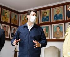 Governador agradece trabalho dos bombeiros do Paraná