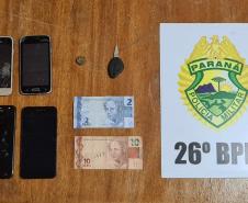 Em Tibagi, PM cumpre mandado de Busca e Apreensão e apreende pés de maconha