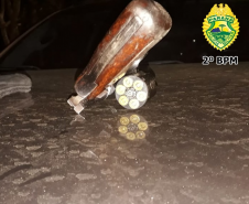 Homem causa acidente ao tentar fugir da PM e acaba preso em Wenceslau Braz (PR)