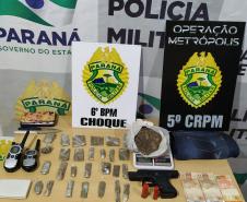 Operação policial faz 281 prisões e apreende drogas na fronteira